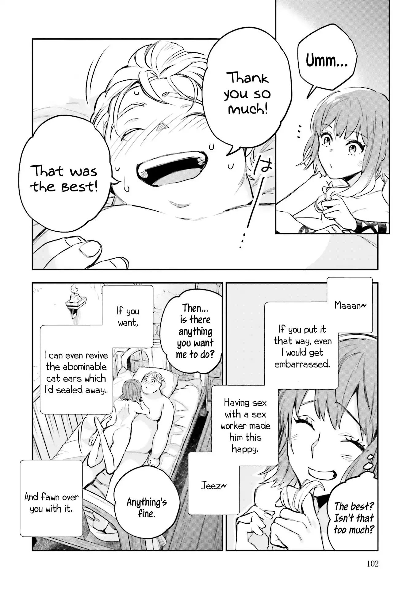 JK Haru wa Isekai de Shoufu ni natta Chapter 6 56